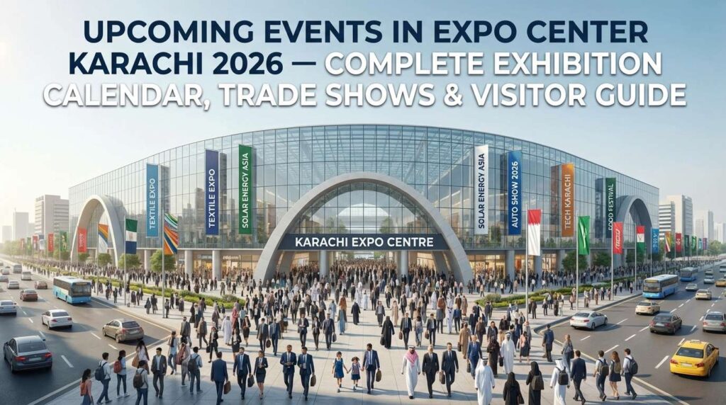 Upcoming Events in Expo Center Karachi 2026 — Complete Exhibition Calendar, Trade Shows & Visitor Guide