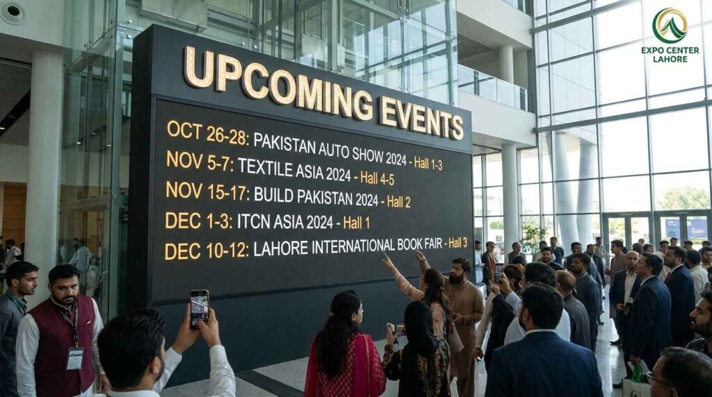 Upcoming Events in Expo Center Lahore: