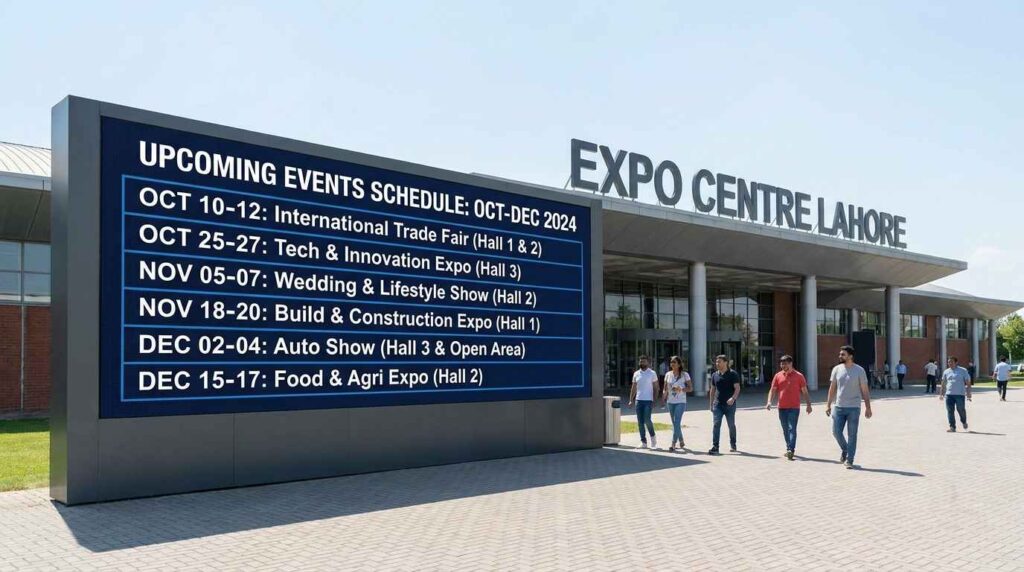 Expo Center Lahore Events Schedule