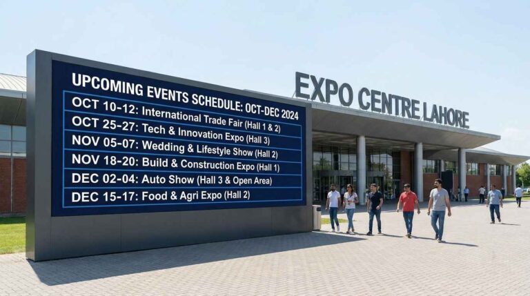 Expo Center Lahore Events Schedule 2026: Full Guide